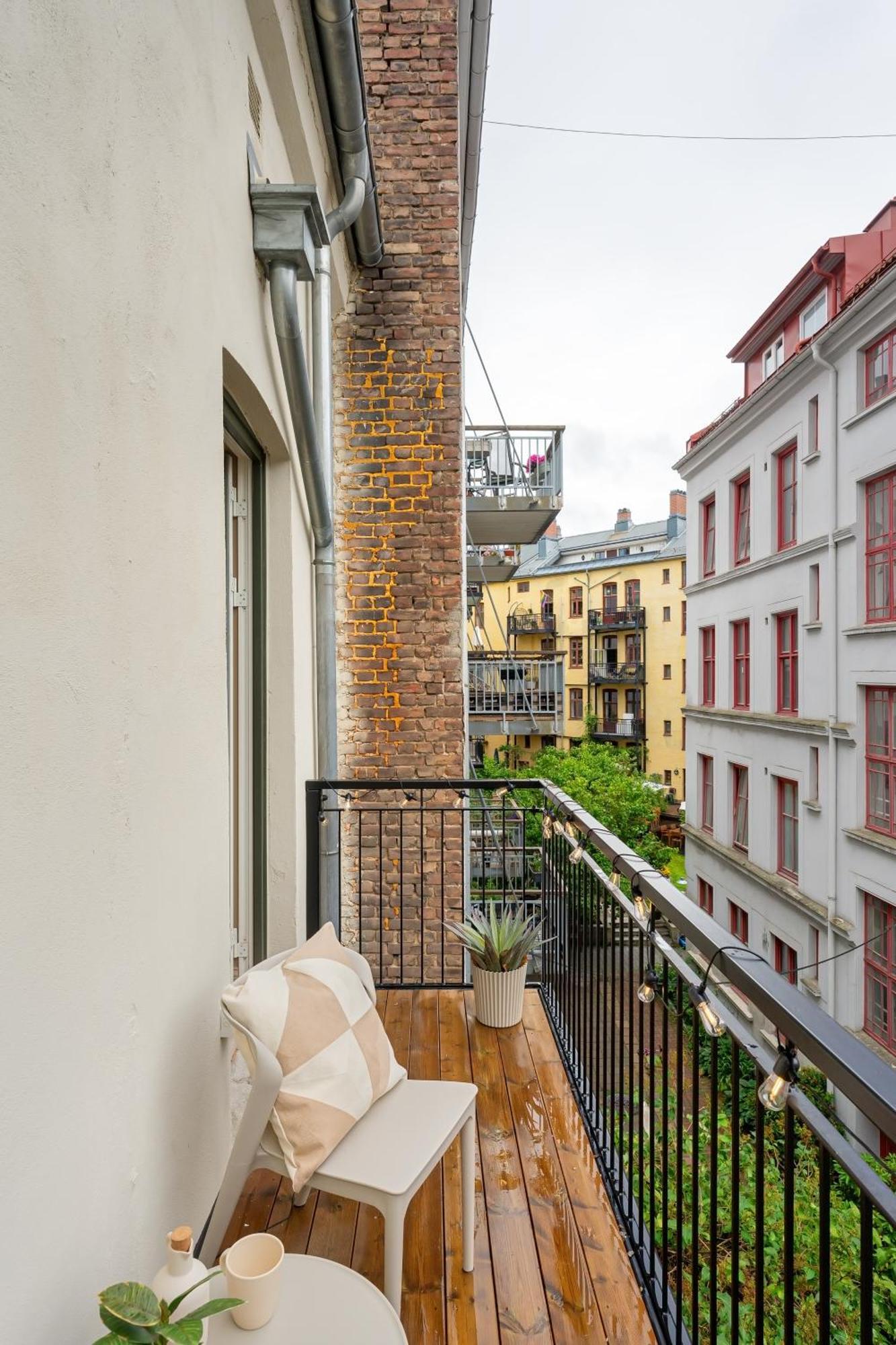 Dinbnb Apartments Gruenerlokka I 2-Bedroom With Double Queen Room & Balcony Oslo Exterior foto