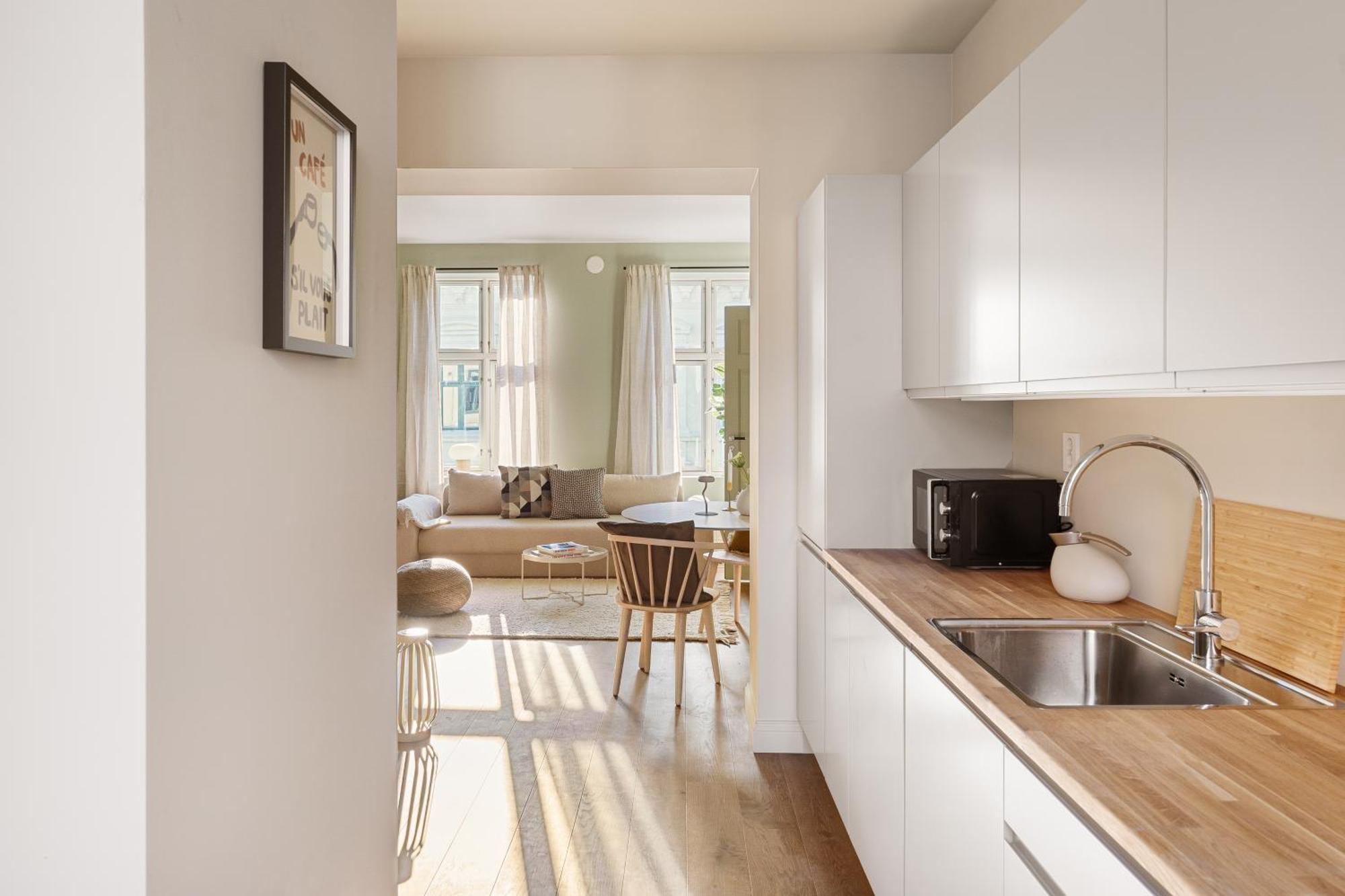 Dinbnb Apartments Gruenerlokka I 2-Bedroom With Double Queen Room & Balcony Oslo Exterior foto